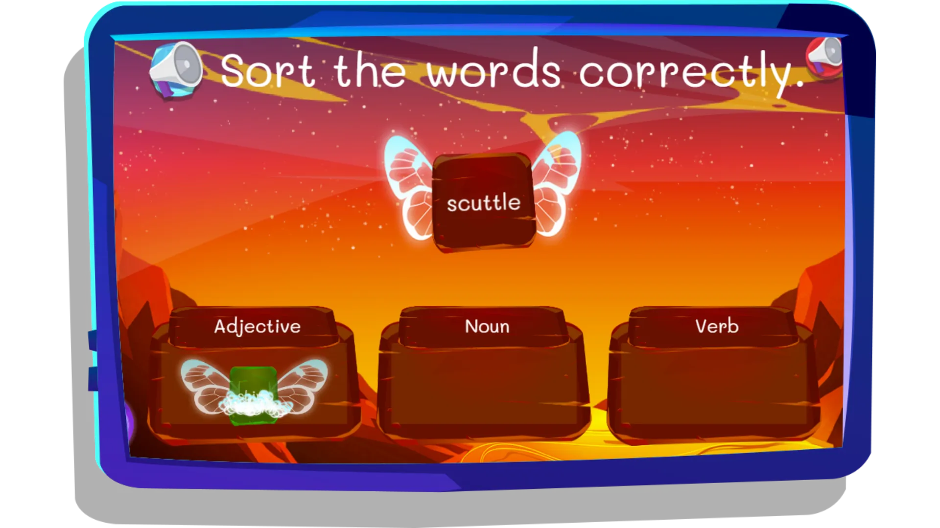 Practising word selection
