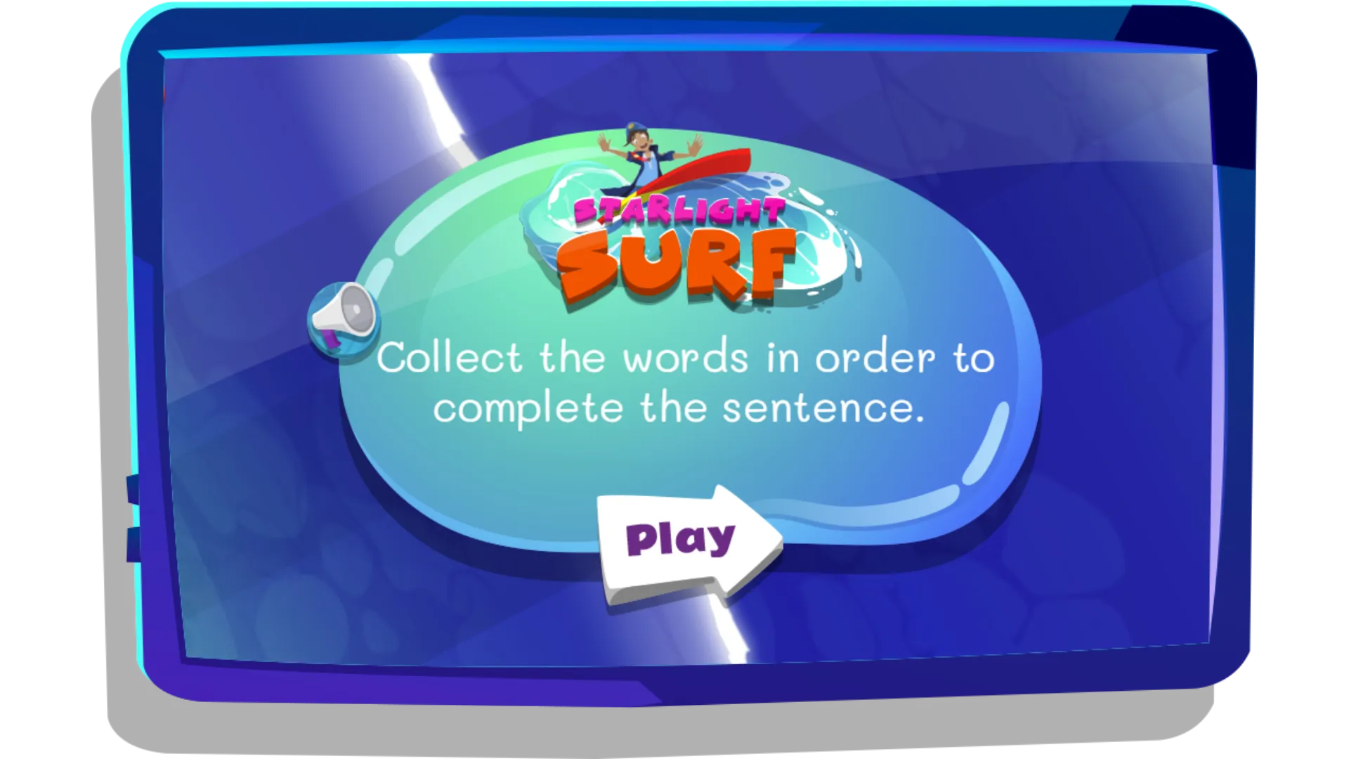 Playing an interactive vocabulary activity