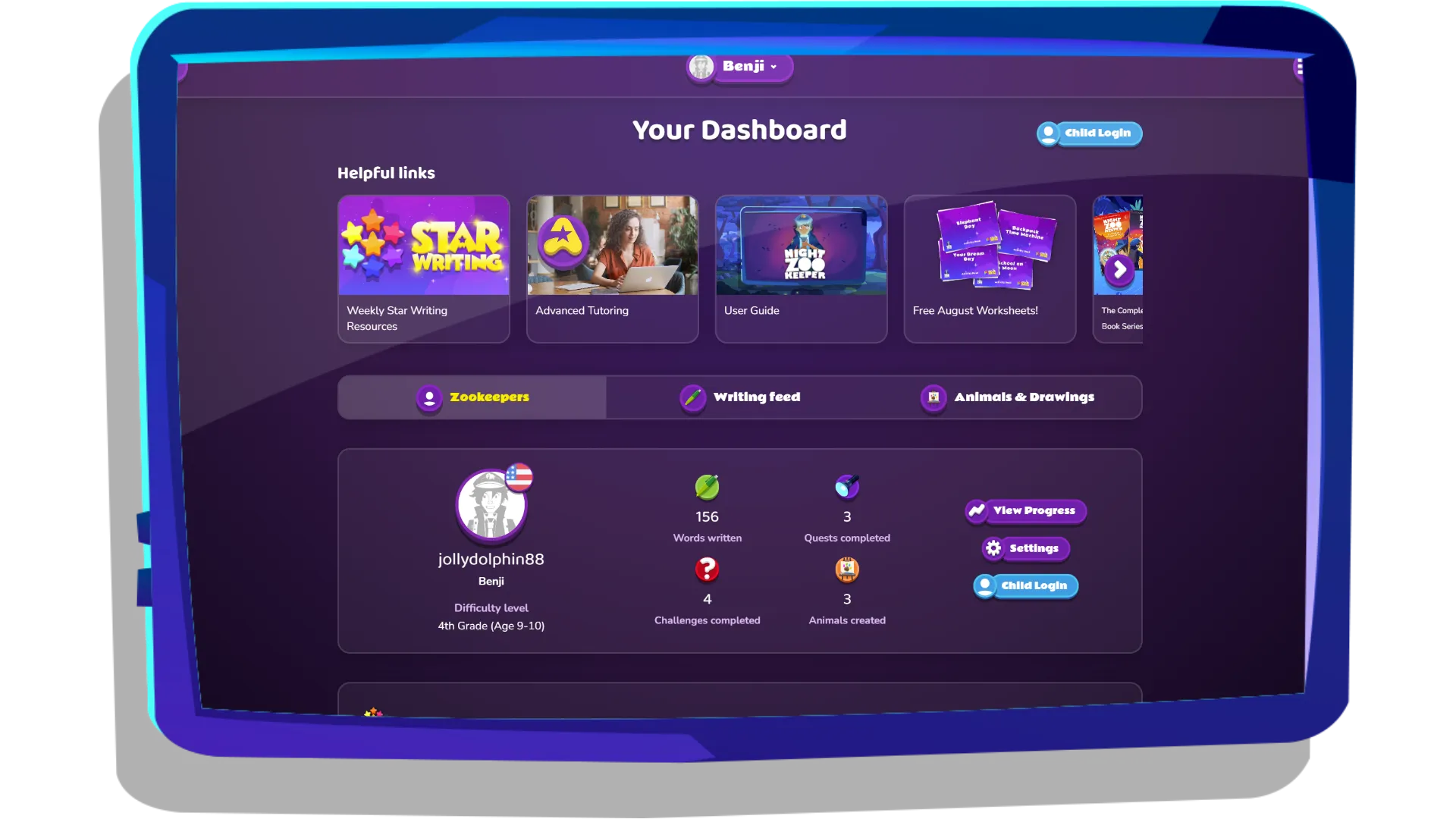 Parent Dashboard